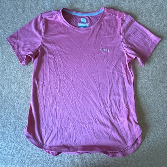 Columbia Pink Short Sleeve Tee - Picture 1 of 4
